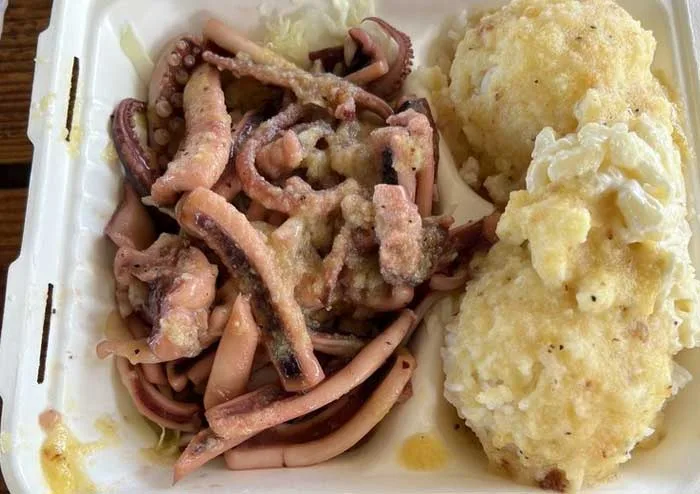 Garlic Squid