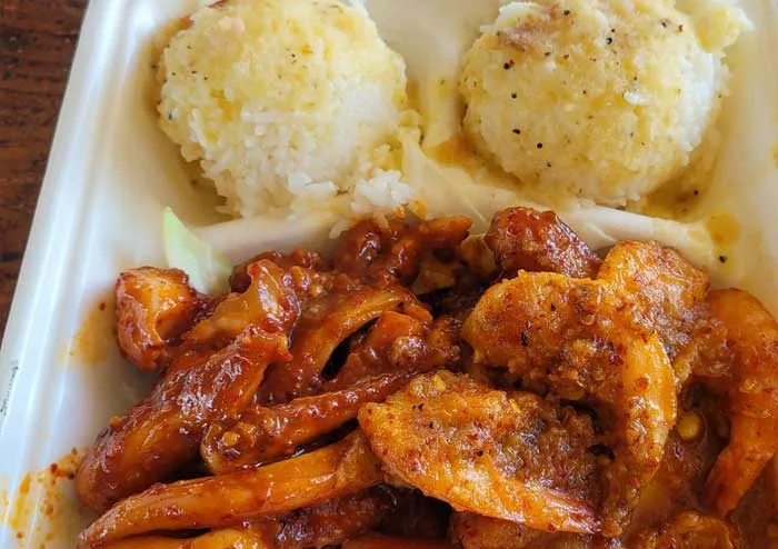 Hot Squid & Shrimp
